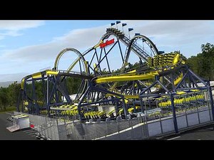 Triple Threat - Travelling B&M Sitting Coaster - NoLimits 2 Roller Coaster Simulator