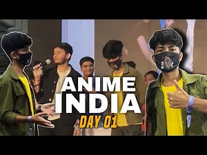 [DAY 01] ANIME INDIA Convention In Mumbai | RG Bucket List 🤩
