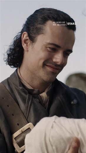 Brian Fraser holding a bairn. That is all. | Outlander