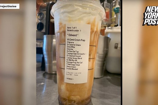 Complicated Starbucks Order Drives Barista Crazy