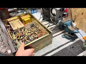 Cobra 2000 No RF power output repair How To DIY diagnose and cause of problem