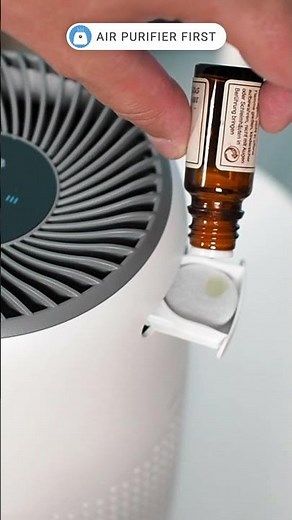 Pouring Essential Oil Into the Levoit Core Mini Aroma Pad! #aircleaner #levoit #airpurifier