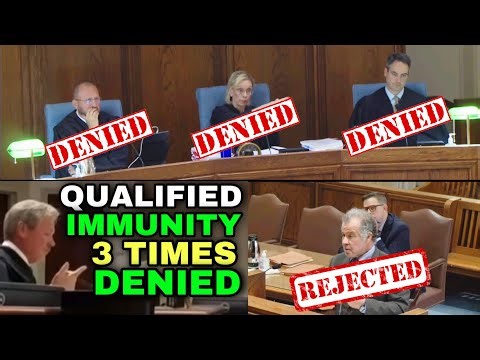 5 Cops Denied Qualified Immunity 3 Times