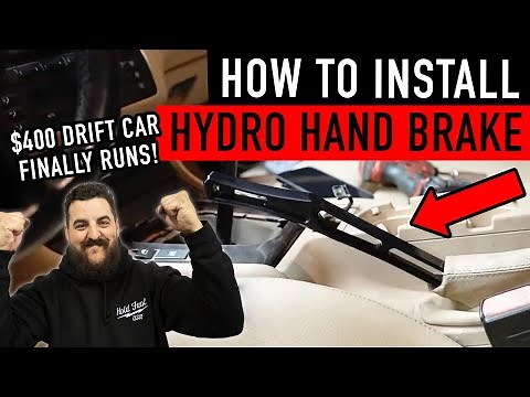 How to Install Hydraulic Handbrake on $400 Drift Car (Inline System) x Buds on Budget