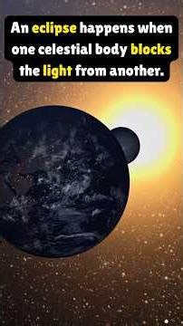 When shadows in space create magic ✨🌑 | DIY Videos | Eclipse #diycrafts #diyprojects