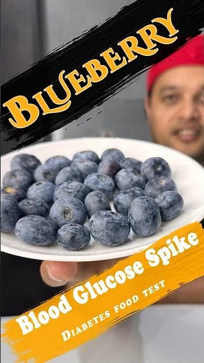 Blueberry raise blood sugar? Can diabetic eat Blueberries? #blueberry #glucosetest #type2diabetes
