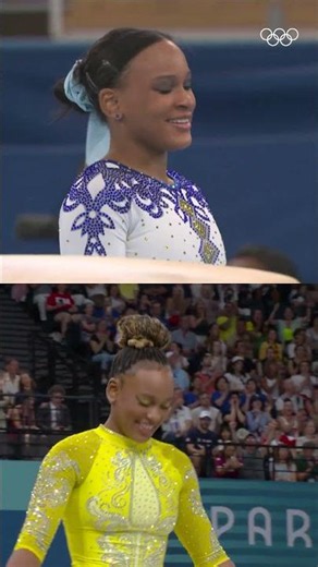 Rebeca Andrade just made her return to competition at the Pan Am Artistic Gymnastics Champs in Rio.