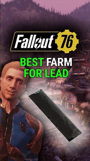 BEST Lead Farm in Fallout 76 - Lucky Hole Mine Guide #fallout76 #gaming #guide #gamingtips #farm