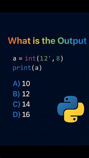 Answer comment kro #codinglife #pythonprogramming #pythondeveloper #datascience #instagramreels #learn #progrmmingtutorial #codesuccess #pythonquiz #code # | Codecrafterx11