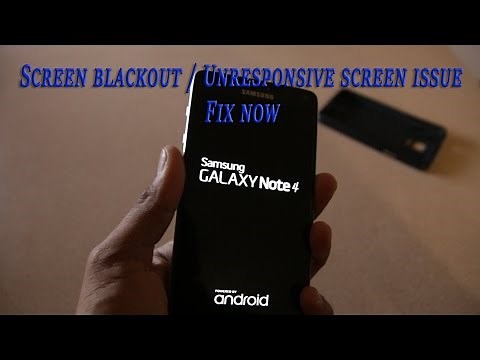 Samsung Note 5,4,3,2 display unresponsive or Screen blackout issue fix now