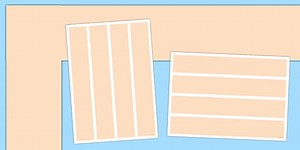 Cream Display Border