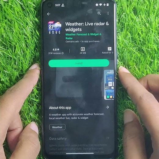 How To Install Weather: Live radar & widgets