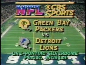1981 Week 8 - Packers vs. Lions