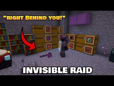INVISIBLE RAID! | Minecraft Factions | InsanityCraft Ep.2
