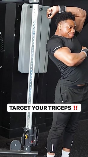Targeting triceps ? These are always great “TRY” these #tricepsworkout #triceps #fitness #gym #bodybuilding #workout #fitnessmotivation #bicepsworkout #biceps #gymmotivation #motivation | Moziah Pinder
