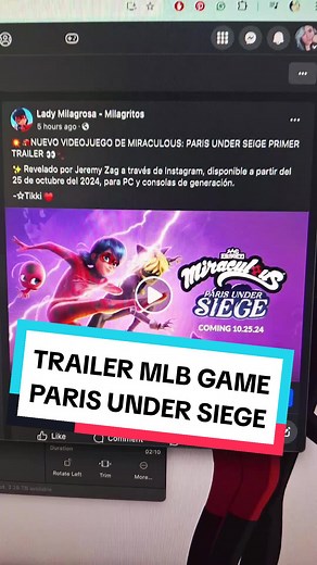 Uds van a jugar el nuevo juego de Miraculous Ladybug? Disponible a partir del 25 de Octubre de 2024 #miraculer #miraculous #muraculousladybug #ladybug #juego #game #noticia #trailer #karlahoshi #catnoir #mlb #ps5 #xbox #steam #nintendo #switch #opinion