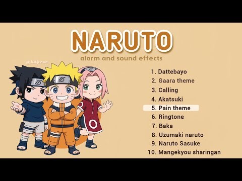 Naruto alarm and ringtones ⏰|| free download