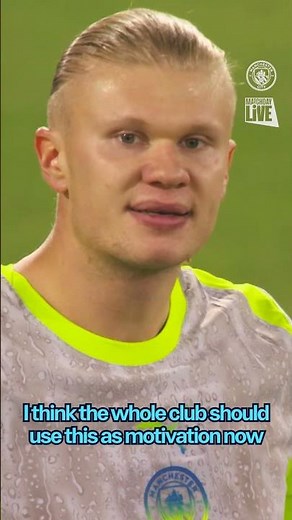 ERLING HAALAND SAYS "WE'RE GOING TO DO EVERYTHING WE CAN TO WIN THE LEAGUE!" | MAN CITY