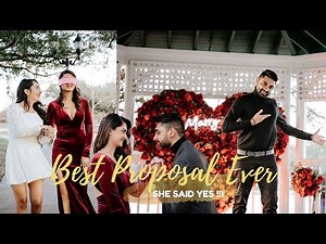 Must Watch Best Surprise Proposal Video 2023 | Bollywood Song Dance Performance | Saif & Sheliza