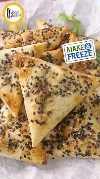 Makhmali Chicken Samosa in Air fryer - Make & Freeze Ramazan Special Recipe by Food Fusion