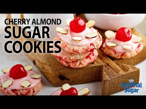 How to Make Cherry Almond Sugar Cookies