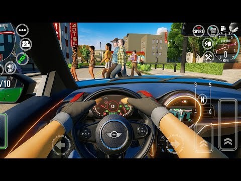 🚘Driving School Simulator Evo:🛣 Manual Mini Cooper ✅ Washington missions Gameplay 🔥ULTRA GRAPHICS