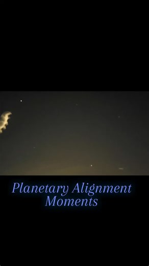 I was reminded of the alignment tonight of 6 planets Mercury, Venus, Jupiter, Saturn, Uranus, and Neptune so I went outside to see what I could, got a video I may crop for this space✨️ ✨️ 🪶✨️ Looking forward to seeing what others captured✨️ #etsenergetictransmissionsessionsyoutube #energetictransmissionsthroughspiritphotography2nded | Reverend Donna Lopez