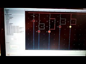 Simulation Stromstoßschalter mit einfachen Relais