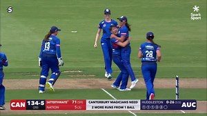 The Auckland Cricket Hearts win a Dream11 #SuperSmashNZ classic! See the scorecard at nzc.nz and the NZC App 📲 | Super Smash