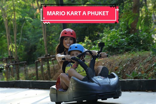 Fun Afternoon in Phuket with Family: Mario Kart Adventures