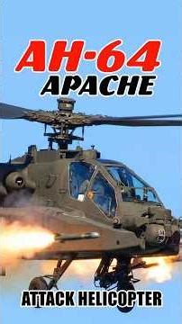 AH-64 Apache Attack Helicopter #ah64 #apache #helicopter
