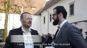 A video from 'The Slovenia Restaurant Awards' ceremony at 'Grad Fužine' in Ljubljana. Short interview with the #TSRA winner team Hiša Franko and Ana Roš. Regional winners: Vila Podvin, restavracija & sobe (North) Debeluh Brežice (South) Gostilna Rajh (East) Hiša Franko (West) Restavracija Strelec (Central Slovenia) The Slovenia Restaurants book in coming soon, stay tuned ;) https://www.the-slovenia.com/the-slovenia-restaurant-awards/ | The Slovenia