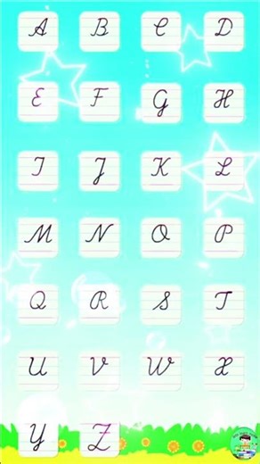 cursive ABCD।। cursive writing a to z।। cursive handwriting।।#shortfeed #shortvideo