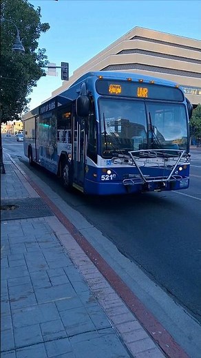 RTC Washoe County Buses in Downtown Reno