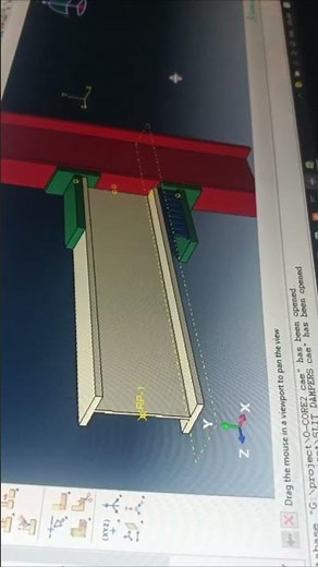 Beam-column connections using #abaqus