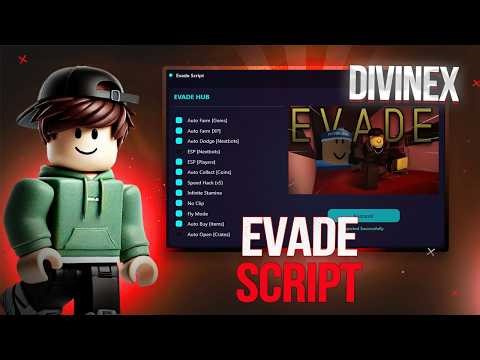 EVADE SCRIPT [RISE X LUMINARY] NO KEY & FREE - Speed, Fly, Fake E-Dash, AutoRespawn ios/android/pc