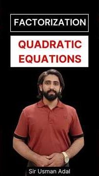 How to Do Factorization? 🔢 #Shorts