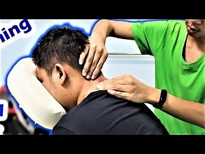 ASMR Soothing Head and Back Massage - Relaxing