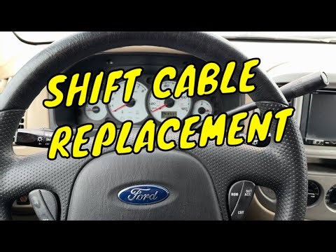 2001-2004 Ford Escape Shift Cable Replacement