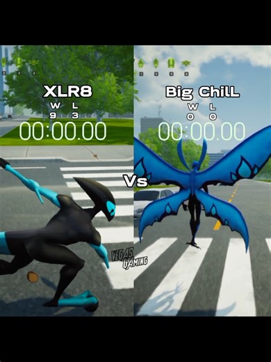 XLR8 vs Big Chill Race Showdown