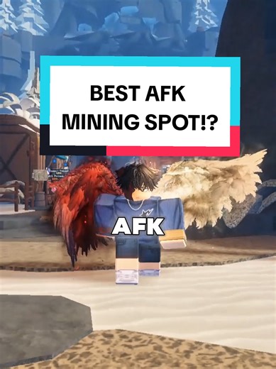 BEST AFK MINING SPOT! #theforge #roblox #mining #ore
