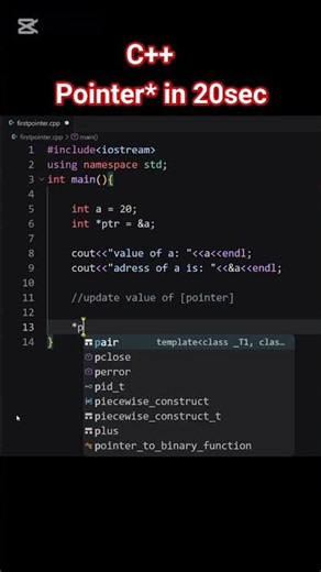 Pointer in C++ | C++ programming | Coding | Basic concept | C++ tutorial | How to use pointer in C++