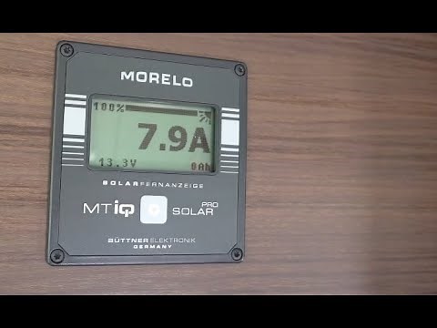 Solartechnik im Wohnmobil: Büttner MT IQ Solar Pro inkl. Panels vom Profi im Morelo Palace 2021.