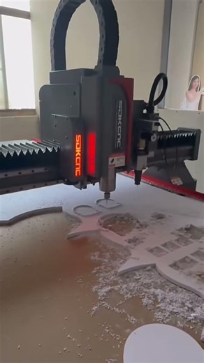 pvc cutting #cnc #cncmill #machine