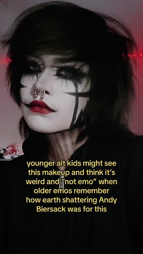 Andy Biersack Makeup Tutorial: Emo Look Transformation