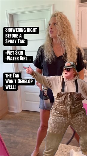 Speaking for every spray tan artist for a second… 😅