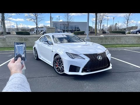 NEW Lexus RCF: Start Up, Exhaust, Test Drive, Walkaround, POV and Review