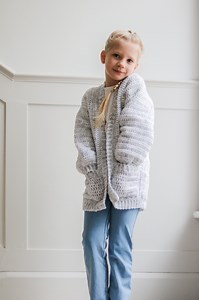 16K views · 202 reactions | Comment ‘MINI’ for the Mini Nova Pattern!The Nova Cardigan has been super popular! So why not make one for you little ones too!  Available in US and UK terms  Step by step video tutorialComment ‘NOVA’ for the links! #childrenscrochet #crochetpattern #novacardigan #bellacococrochet | Bella Coco Crochet | Facebook