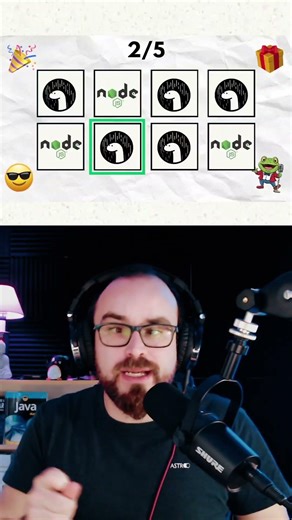 🎶 💻 Reto de palabras con el ritmo en versión programador #shorts #programacion #javascript #nodejs