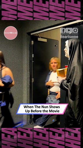 35K views · 373 reactions | The Nun is waiting… and she’s not alone  #jumpscare #cinemafails #theconjuring #horrorreactions #viralvideo | Heartsome | Facebook